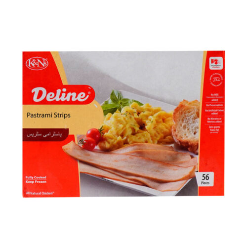 K & N PASTRAMI STRIPS 504GM