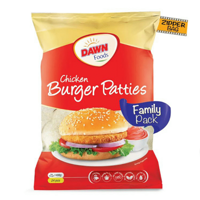 DAWN CHICKEN BURGER PATTIES 24PCS SPP 1488 GM