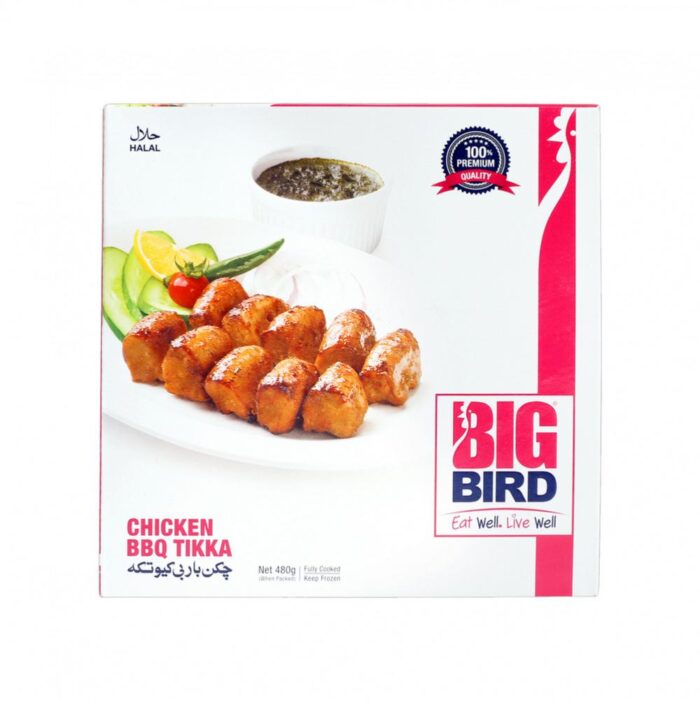 BIG BIRD CHICKEN BBQ TIKKA LARGE 480 GM