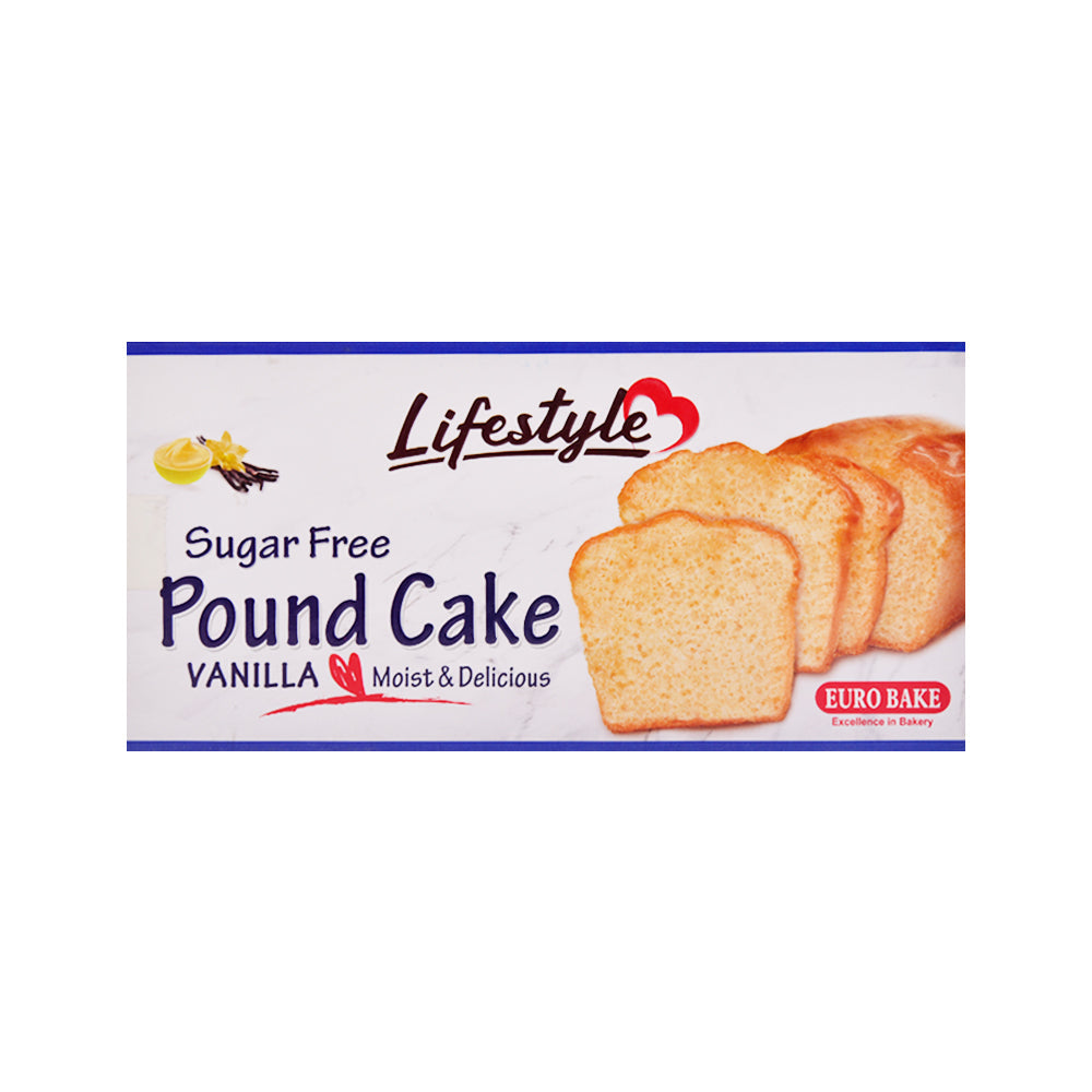 EURO BAKE SUGAR FREE POUND CAKES VANILLA 200 GM