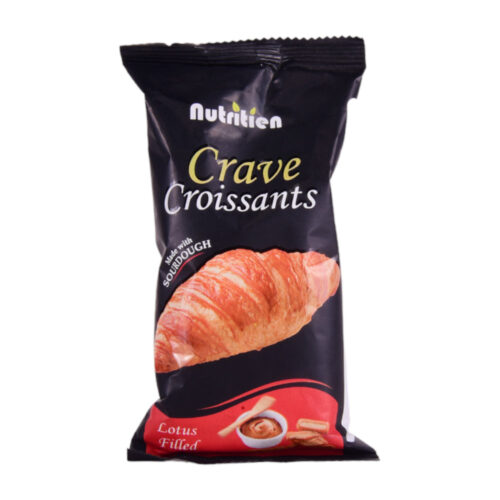 NUTRITIEN CRAVE CROISSANTS LOTUS FILLED 42 GM