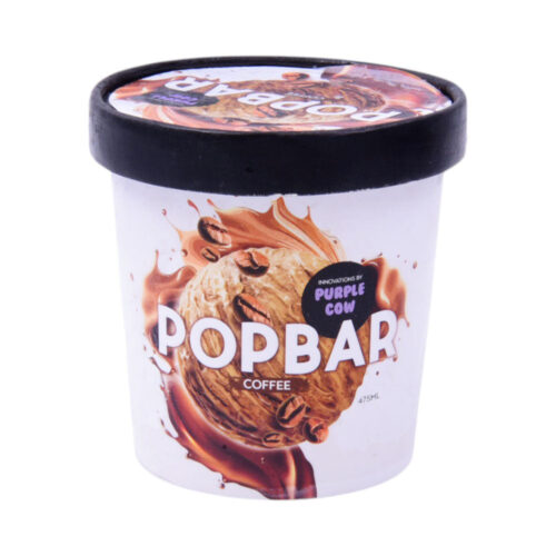 POPBAR COFFEE ICE CREAM CUP 475 ML
