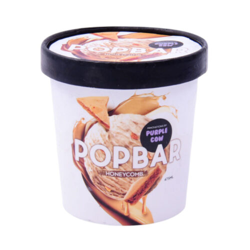 POPBAR HONEY COMB ICE CREAM CUP 475 ML