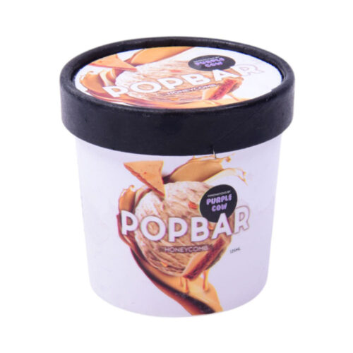 POPBAR HONEY COMB ICE CREAM CUP 125 ML