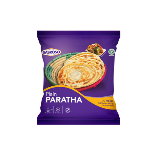 SABROSO PLAIN PARATHA 20 PCS 1600 GM