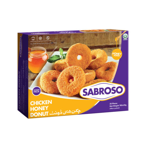 SABROSO CHICKEN HONEY DONUT 20 PCS 780 GM