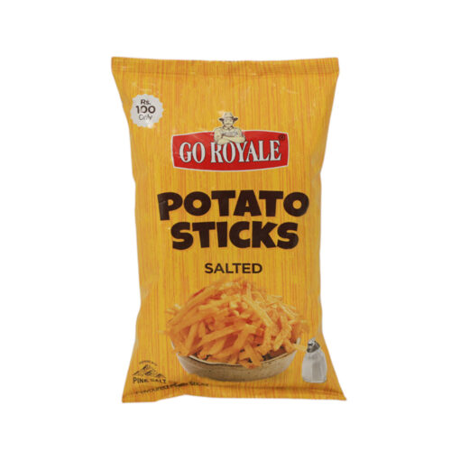 GO ROYALE POTATO STICKS SALTED 58 GM