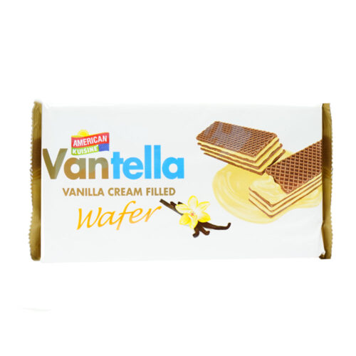 AMERICAN KUISINE VANILLA CREAM FILLED WAFER 100 GM