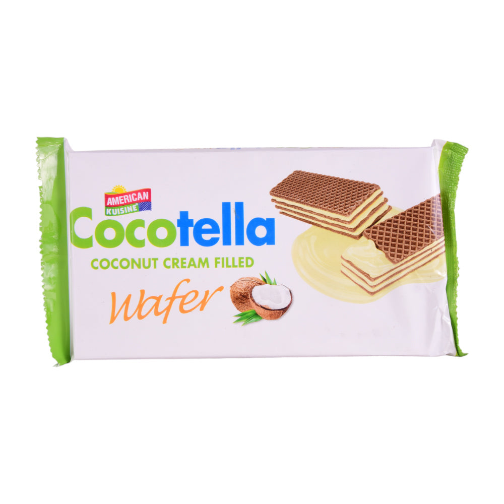 AMERICAN KUISINE COCONUT CREAM FILLED WAFER 100 GM