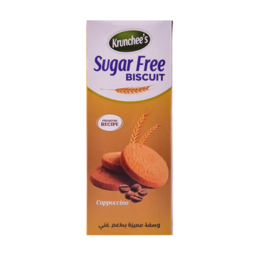 KRUNCHEES SUGAR FREE BISCUITS CAPPUCION 100 GM
