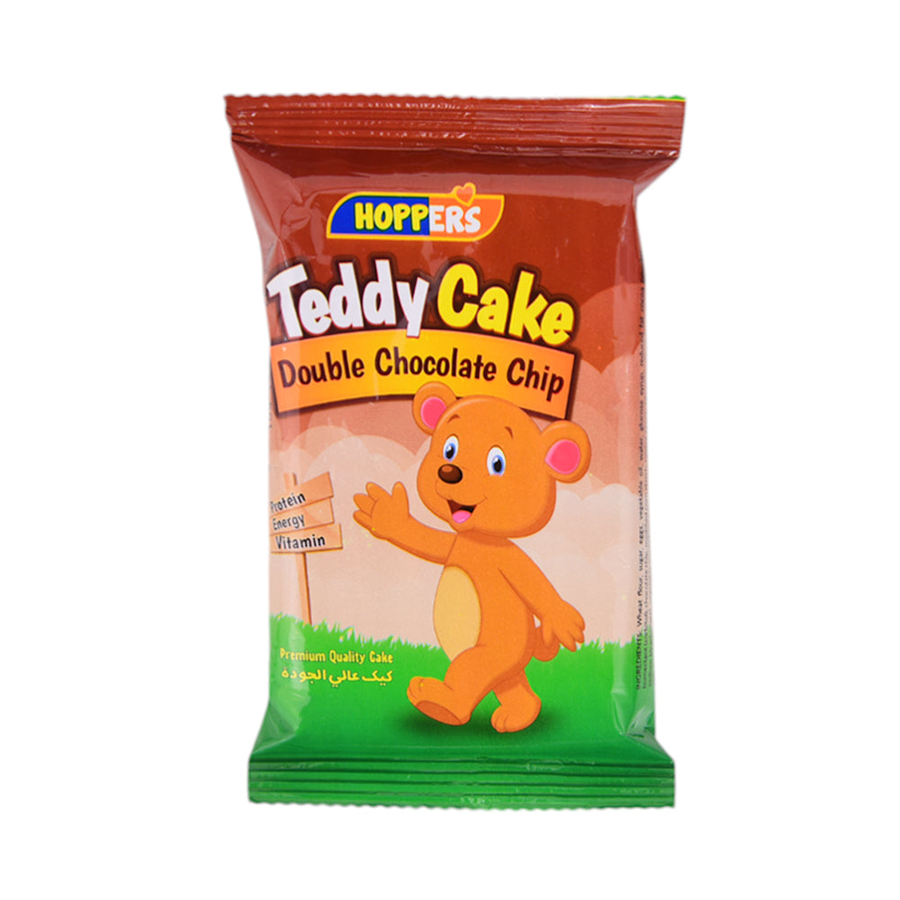 HOPPERS TEDDY CAKE DOUBLE CHOCOLATE CHIP 25GM