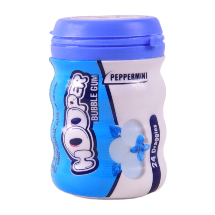 HOOPER BUBBLE LARGE CANPEPPERMINT 60GM