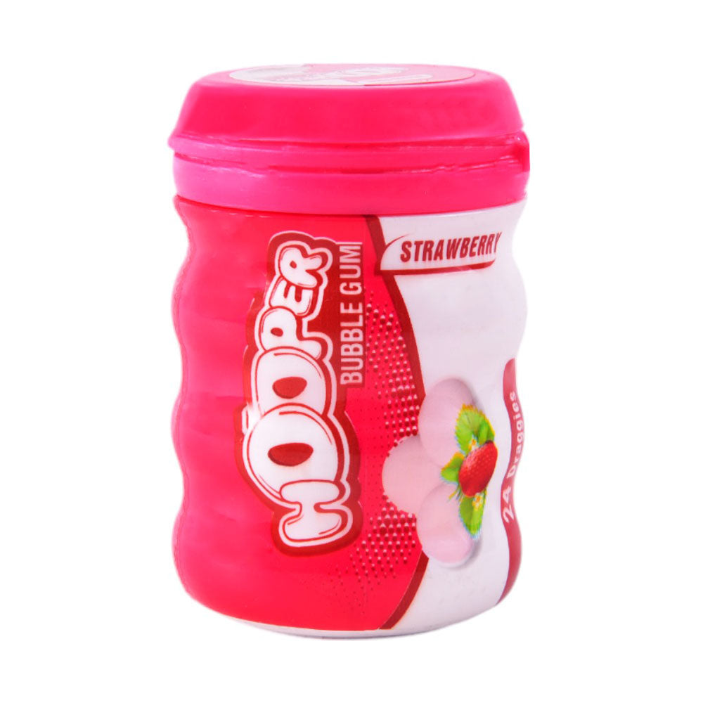 HOOPER BUBBLE LARGE CANSTRAWBERRY 60GM