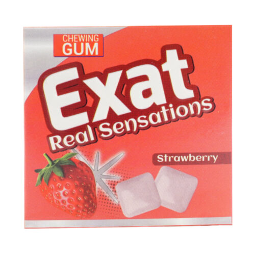 EXAT ENVELOPE BUBBLE STRAWBERRY 16GM