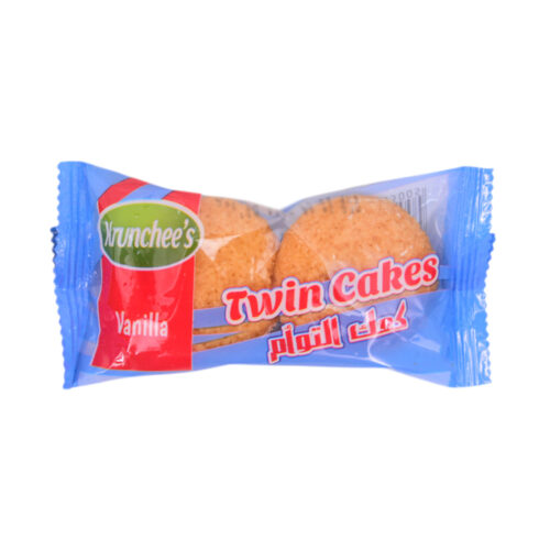 KRUNCHEES TWIN CAKE VANILLA 30 GM