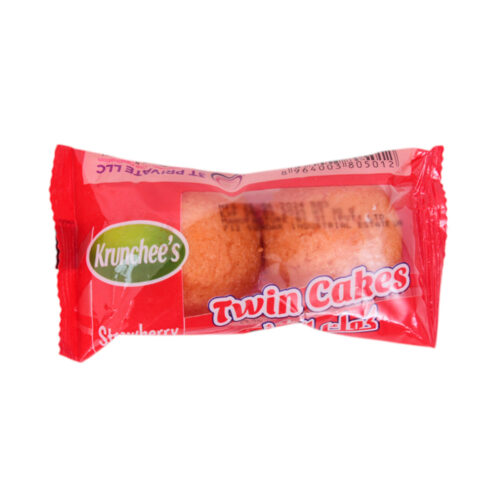 KRUNCHEES  TWIN CAKE STRAWBERRY 30 GM