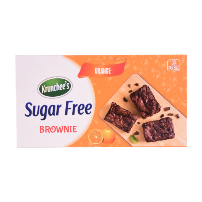 KRUNCHEES SUGAR FREE BROWNIES ORANGE 100 GM