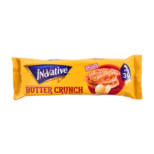 INNOVATIVE BUTTER CRUNCH BISCUIT HALF ROLL 47.7 GM