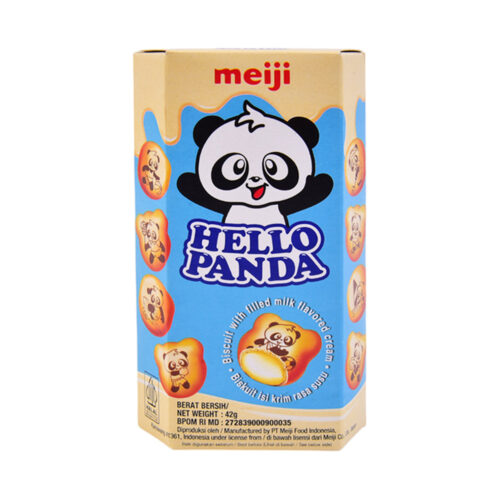 MEIJI HELLO PANDA BISCUIT MILK 45GM BASIC