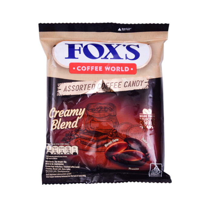 FOXS CANDY COFFEE CREAMY BLEND 90 GM