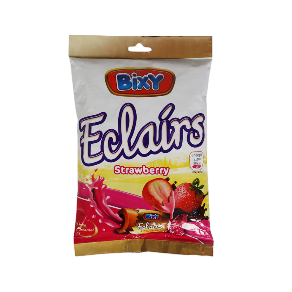 BIXY ECLAIR TOFFEE STRAWBERRY 325 GM