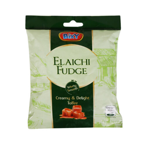BIXY FUDGE TOFFEE  ELAICHI 190 GM