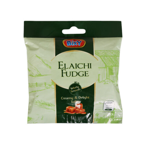 BIXY FUDGE TOFFEE  ELAICHI 90 GM