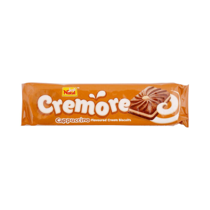 NABIL CREMORE CAPPUCCINO CREAM BISCUITS 82 GM
