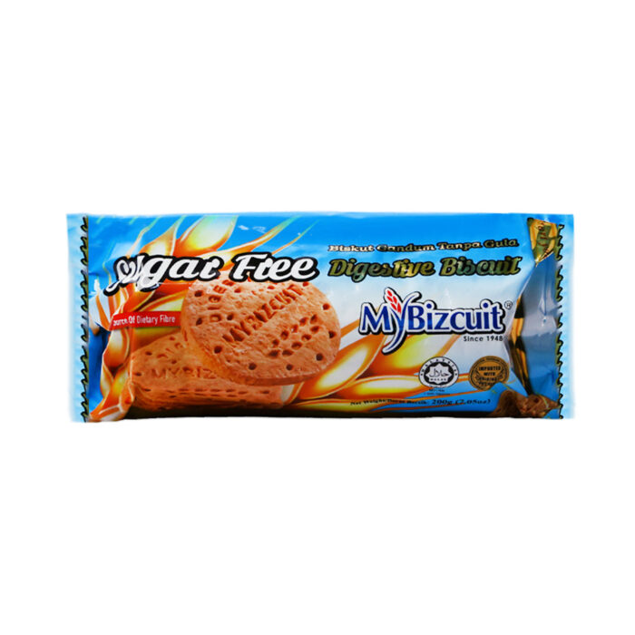 MYBIZCUIT DIGESTIVE BISCUIT SUGAR FREE 200G