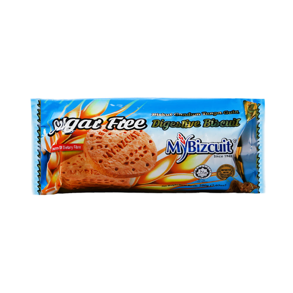 MYBIZCUIT DIGESTIVE BISCUIT SUGAR FREE 200G