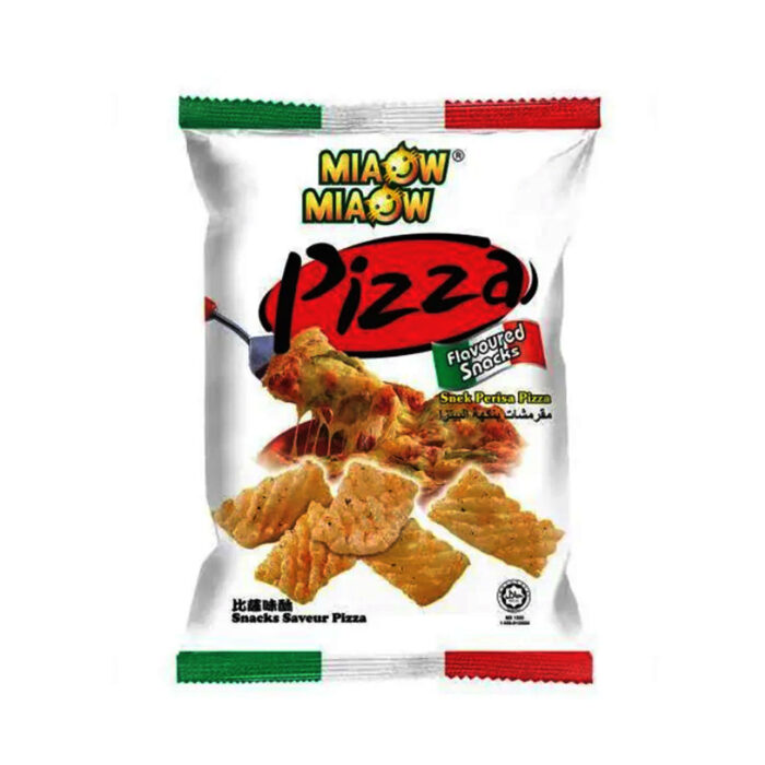 MIAOW MIAOW CHIPS PIZZA 60 GM