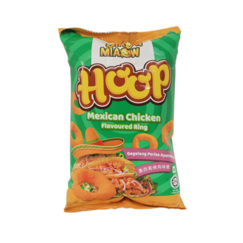 MIAOW MIAOW CHIPS MEXICAN CHICKEN RINGS 50 GM