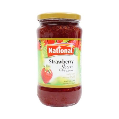 NATIONAL JAM STRAWBERRY 440 GM