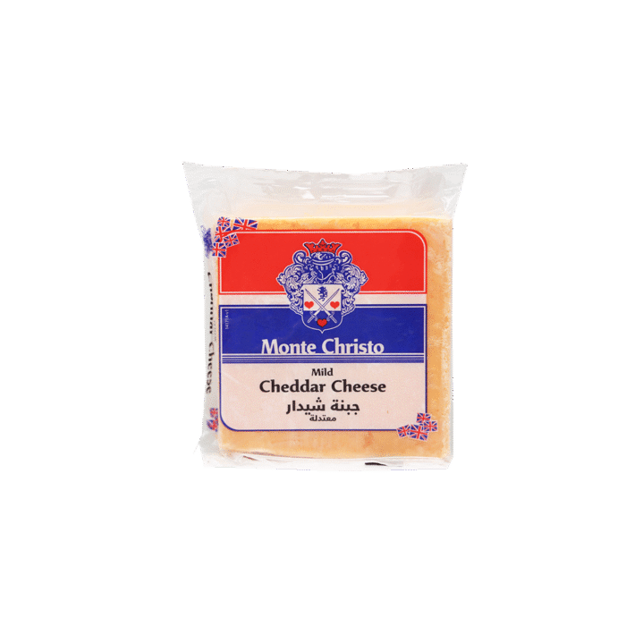 MONTE CHRISTO CHEDDAR CHEESE ORANGE 200 GM