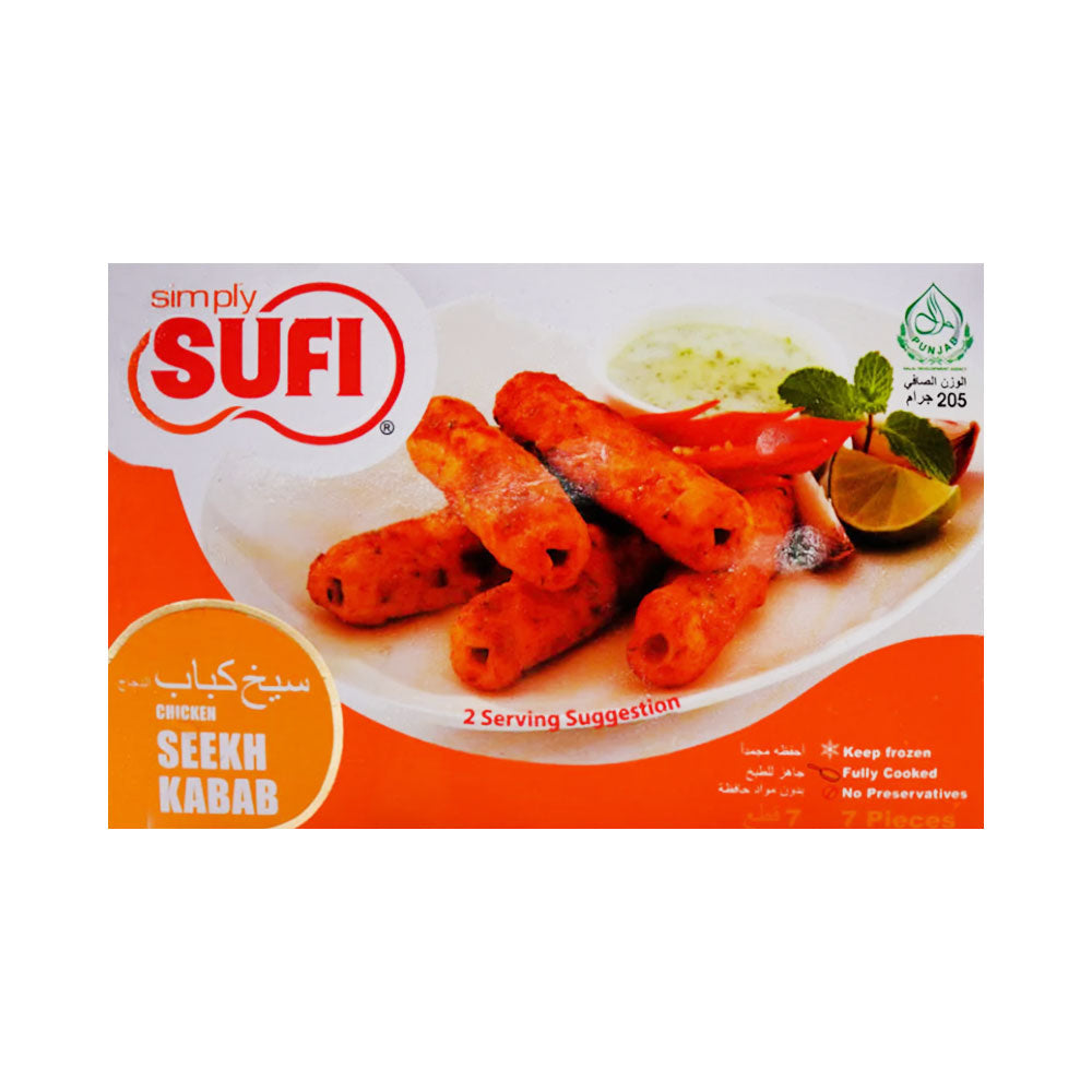 SUFI SEEKH KABAB 7 PCS 205 GM