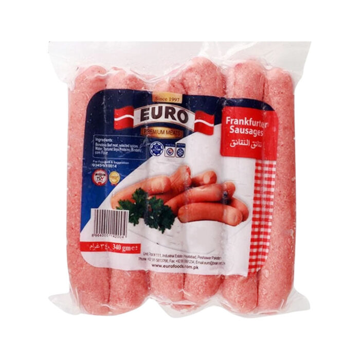 EURO FRANKFURTER SAUSAGES 320 GM