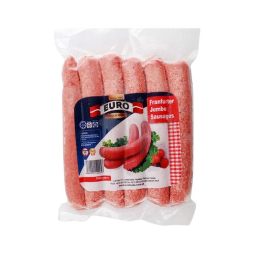 EURO FRANKFURTER CHEESE SAUSAGES 320 GM
