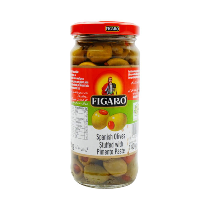 FIGARO SPANSIH OLIVES STTUFFED PIMIENTO PASTE 240 GM