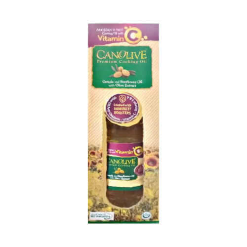CANOLIVE PREMIUM CANOLA OIL BOTTLE 1 LTR