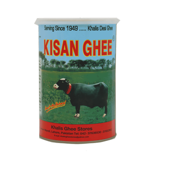 KISAN DESI GHEE TIN 1 KG