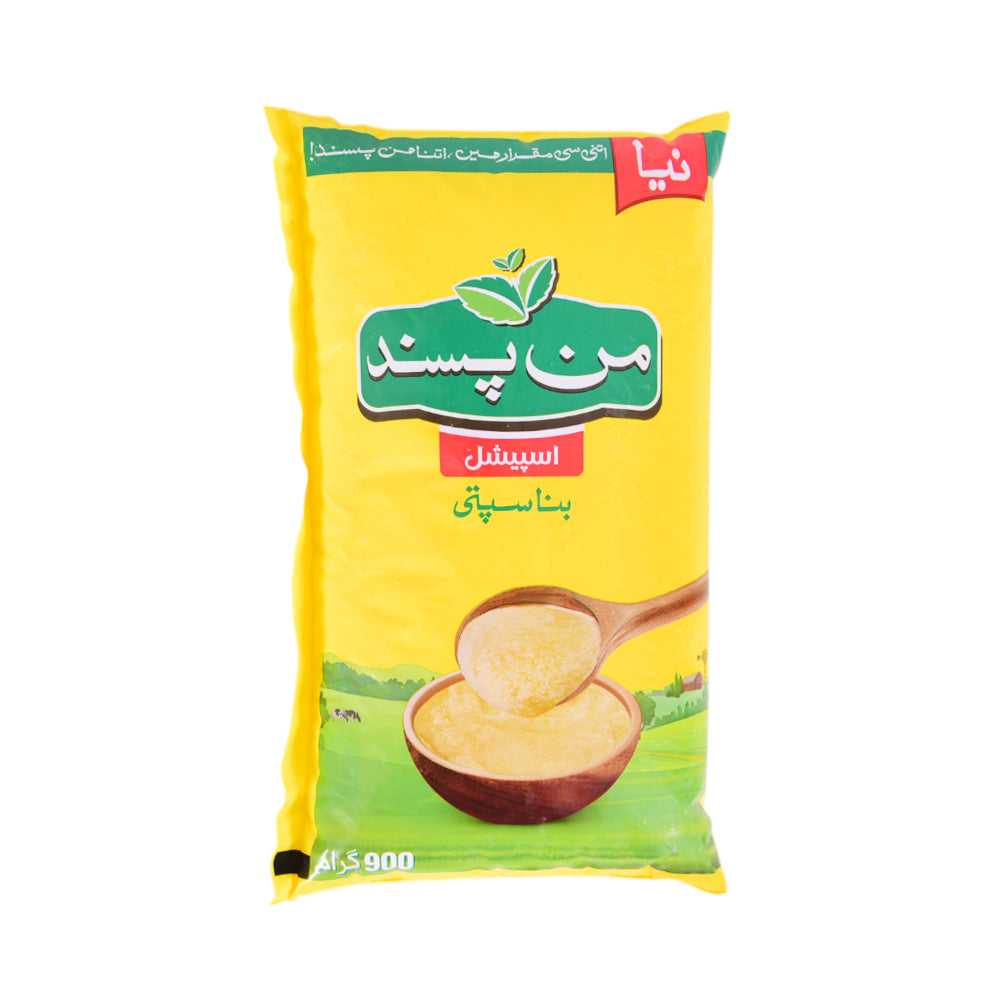 MANPASAND BANASPATI GHEE POUCH 900 GM