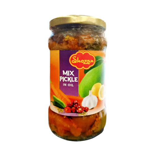 SHEZAN PICKLE SATRANG MIXED IN OIL 310 GM