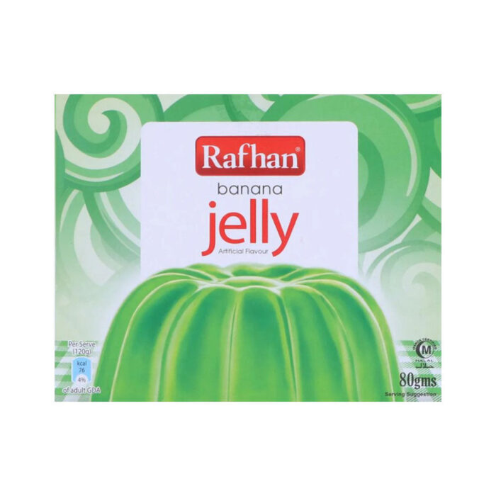 RAFHAN JELLY CRYSTAL BANANA 80 GM