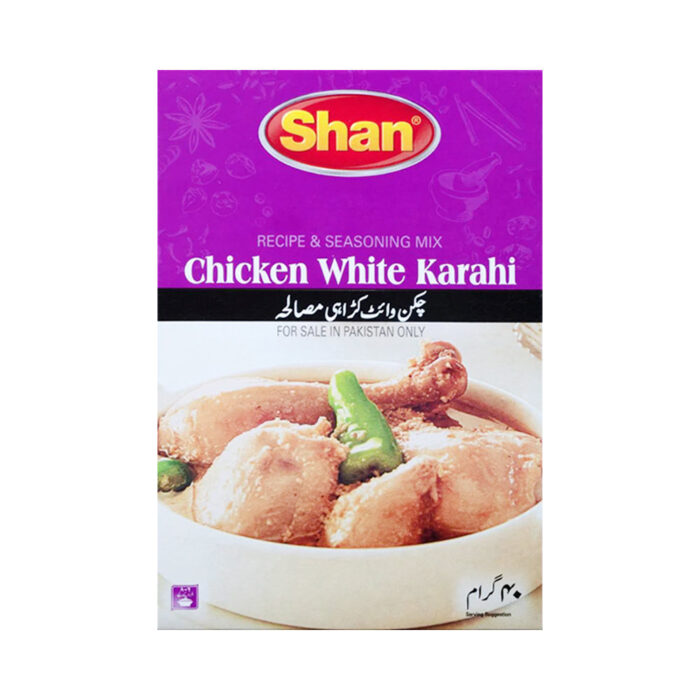 SHAN MASALA CHICKEN WHITE KARAHI 40 GM