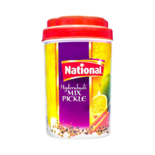 NATIONAL PICKLE HYDRABADI MIX JAR 900GM