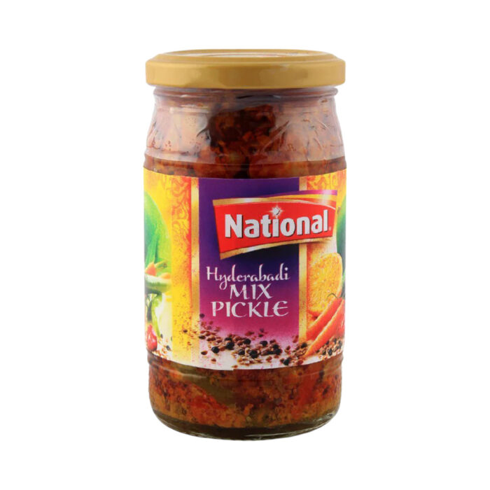 NATIONAL PICKLE HYDRABADI MIX 320 GM