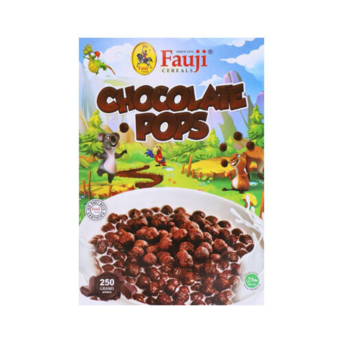 FAUJI CEREAL CHOCOLATE POPS 250 GM