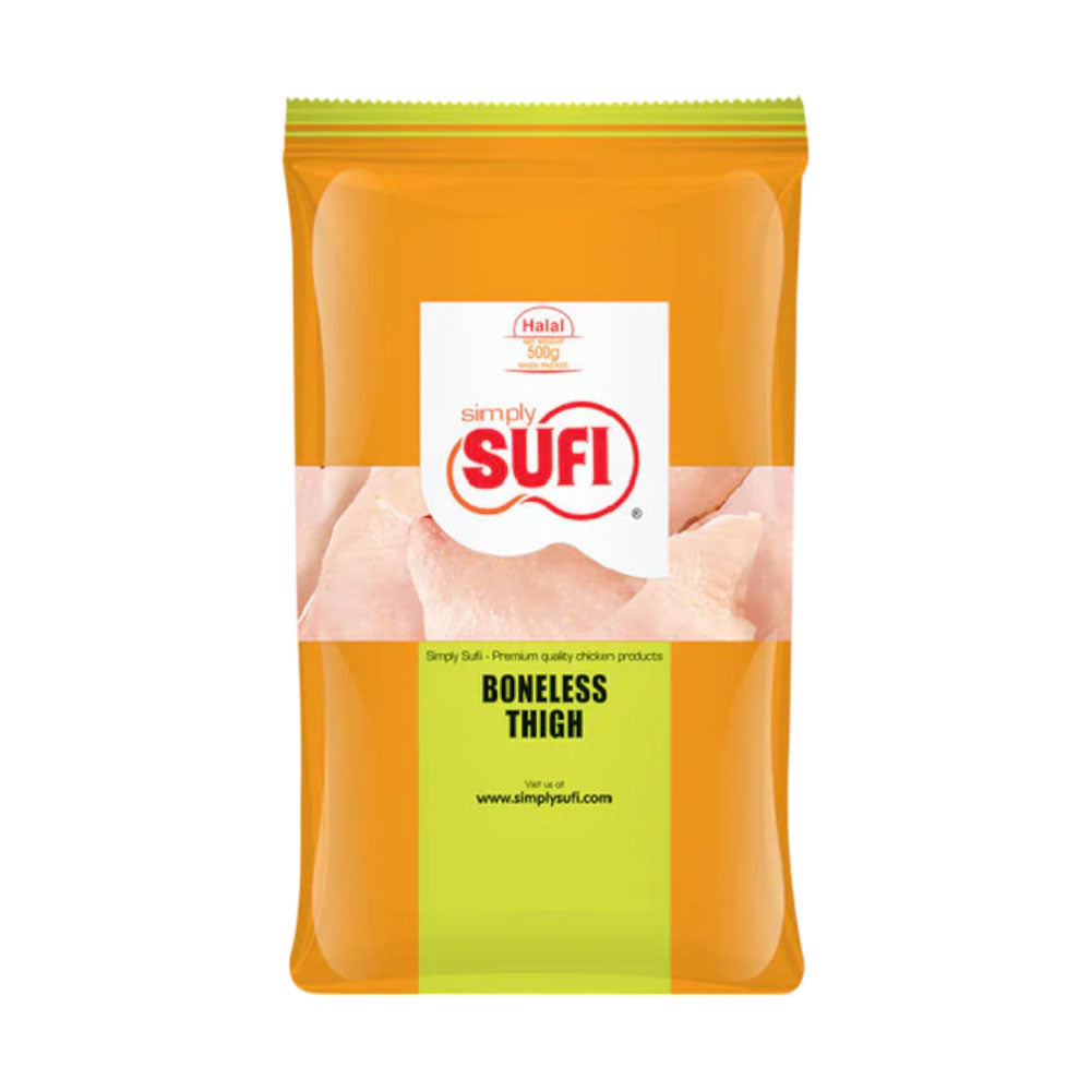 SUFI BONELESS THIGH SKIN ON 500 GM