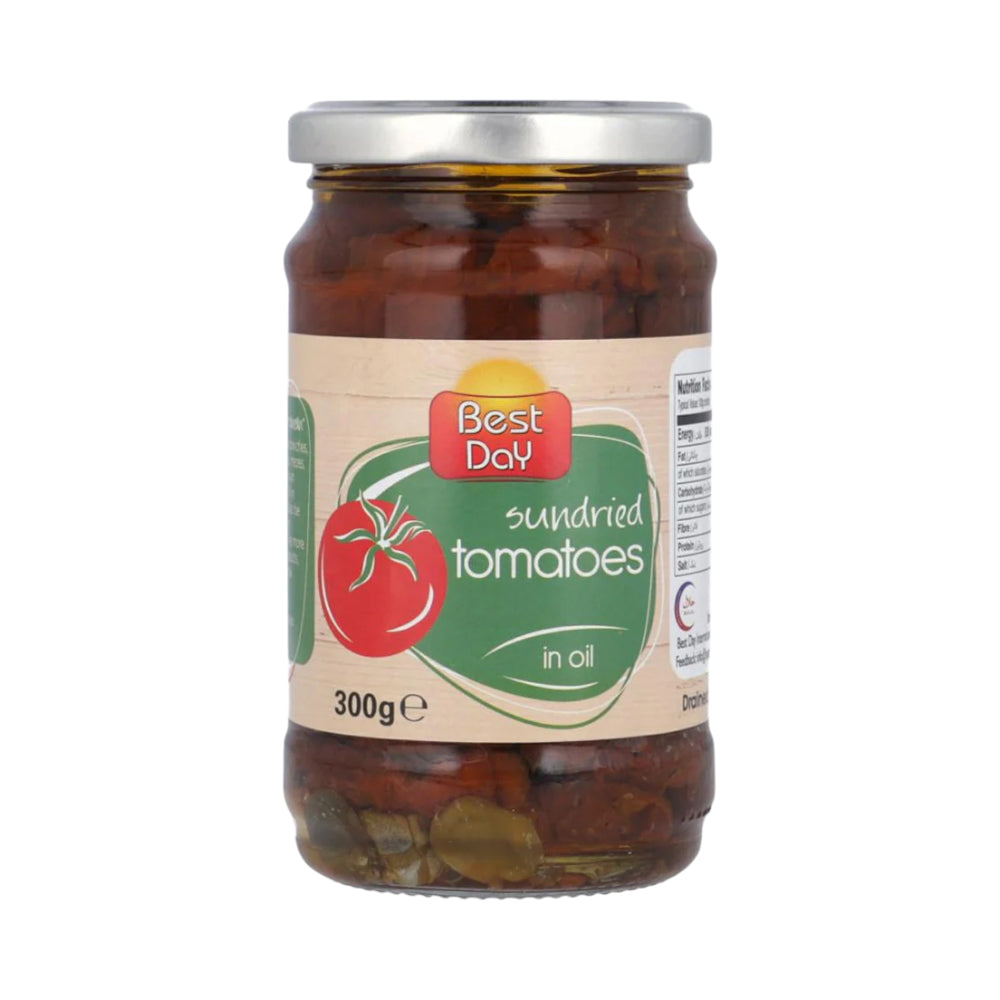 BEST DAY SUNDRIED TOMATOES IN OIL 300 GM