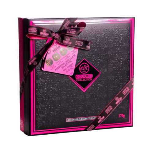 ELIT ASSORTED CHOCOLATE GOURMET COLLECTION PINK 170 GM
